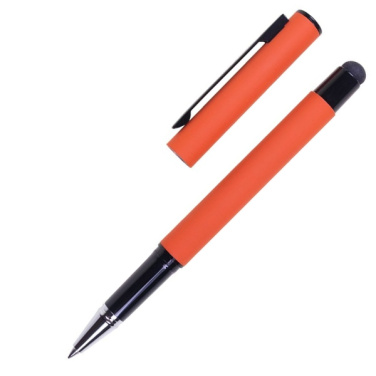 Logo trade promotional items image of: Roller touch pen, soft touch CELEBRATION Pierre Cardin