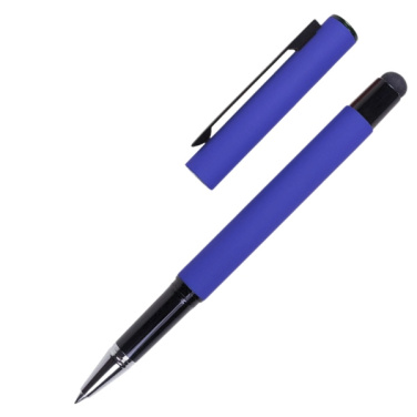 Logo trade promotional merchandise image of: Roller touch pen, soft touch CELEBRATION Pierre Cardin