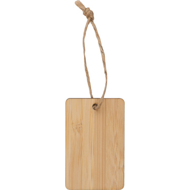 Logo trade promotional giveaways picture of: Bamboo Pendant SALAMANCA