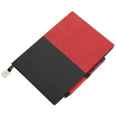 Logotrade promotional giveaway image of: Notepad A5 & ballpoint pen REPORTER Pierre Cardin