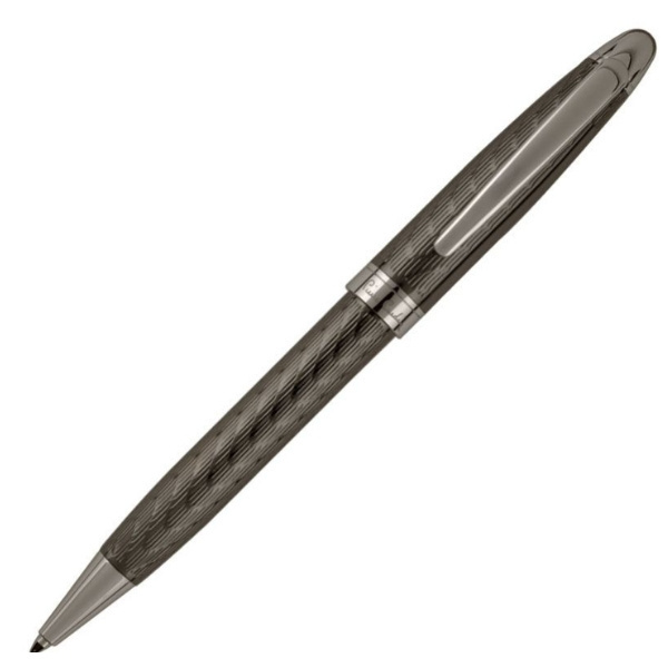 Logo trade promotional giveaway photo of: Metal ballpoint pen OLIVIER Pierre Cardin