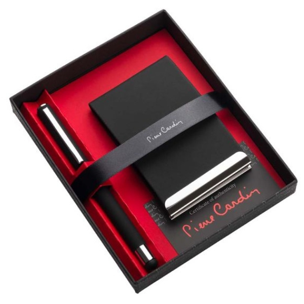 Logo trade advertising products image of: Set cardholder & roller CONCORDE Pierre Cardin