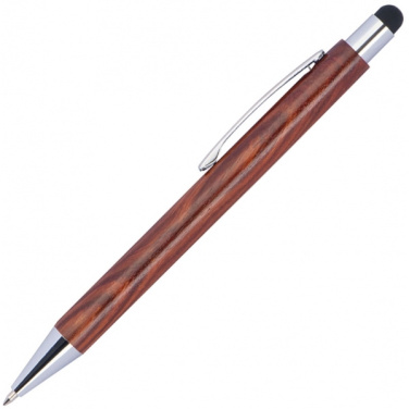 Logotrade promotional products photo of: Wooden ballpen BILZEN