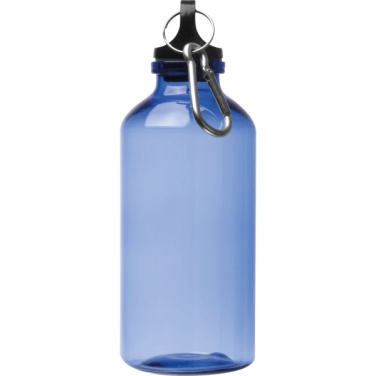 Logo trade promotional merchandise photo of: Recycled PRT bottle MECHELEN 400 ml