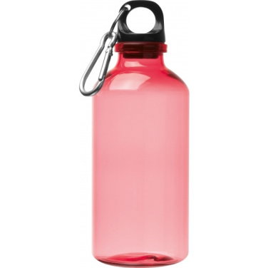 Logo trade promotional items picture of: Recycled PRT bottle MECHELEN 400 ml