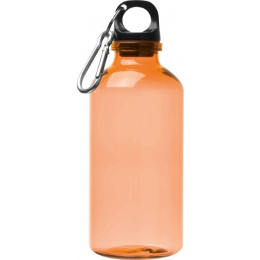 Logotrade promotional item picture of: Recycled PRT bottle MECHELEN 400 ml