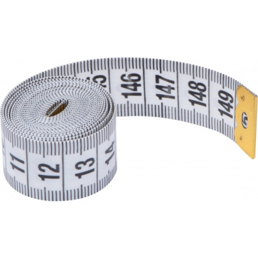 Logo trade promotional giveaways image of: Measuring tape BINCHE