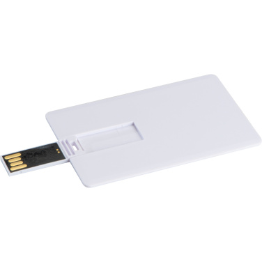 Logo trade promotional giveaways image of: USB Card SLOUGH 8 GB