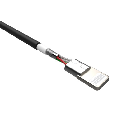 Logo trade business gift photo of: DATA TRANSFER CABLE LK15AL Type A- Mfi Lightning