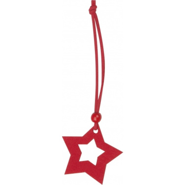 Logo trade promotional merchandise image of: Star pendant set ESSEN