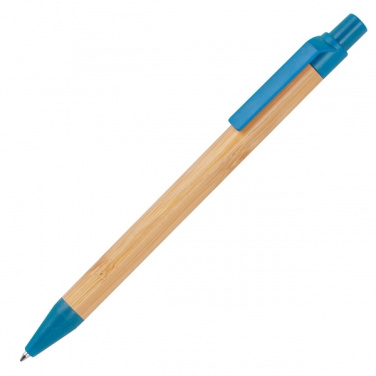 Logotrade corporate gift image of: Wheatstraw and bamboo ballpen HALLE