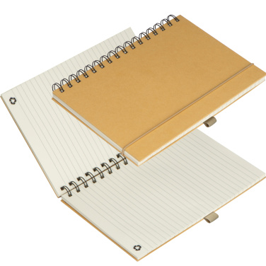 Logotrade promotional product picture of: Cardboard notebook SILKEBORG