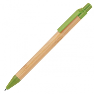 Logotrade promotional giveaway picture of: Wheatstraw and bamboo ballpen HALLE