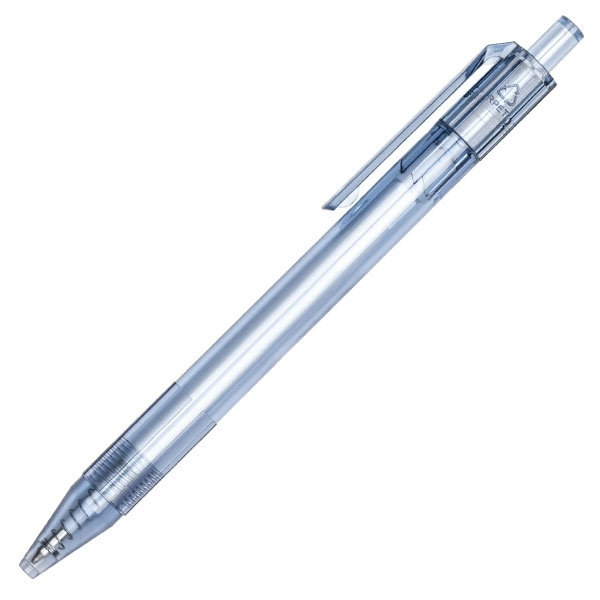 Logotrade promotional product picture of: Transparent ballpen GLASGOW