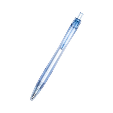 Logo trade promotional item photo of: Transparent ballpen GLASGOW