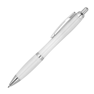 Logotrade business gift image of: Transparent ballpen ALKEN