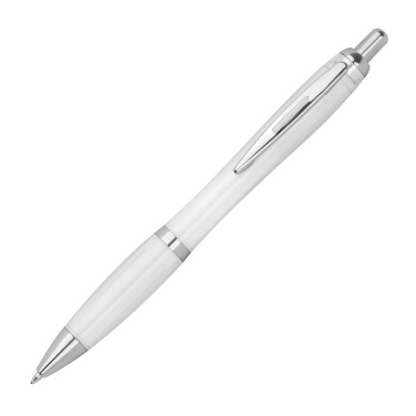 Logo trade promotional product photo of: Transparent ballpen ALKEN