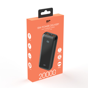 Logo trade promotional giveaways image of: Power bank Silicon Power QS28 20000 mAh