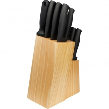 Logo trade promotional merchandise image of: Knife block BERLIN