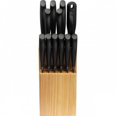 Logo trade promotional merchandise photo of: Knife block BERLIN