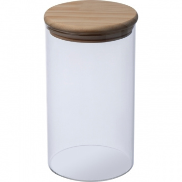 Logotrade advertising products photo of: Borosilicate container ONTARIO 1000 ml