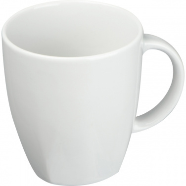 Logo trade promotional merchandise photo of: Porcelain mug OTTAWA 300 ml