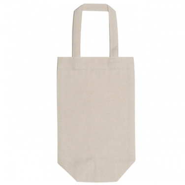 Logo trade promotional merchandise picture of: Cotton wine bag NICE