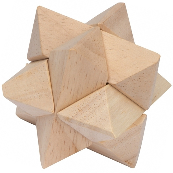 Logo trade promotional item photo of: Wooden puzzle TOULOUSE