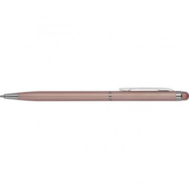 Logotrade promotional products photo of: Ball pen with touch function CATANIA