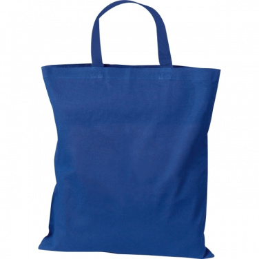 Logo trade corporate gifts image of: Cotton bag with short handles BREGENZ