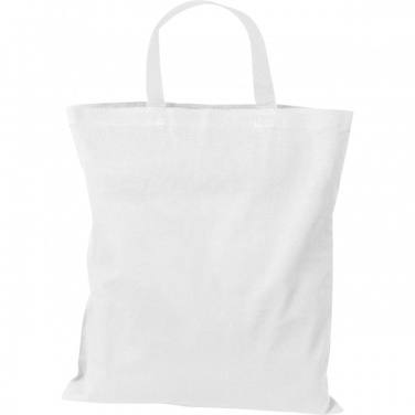 Logotrade advertising product image of: Cotton bag with short handles BREGENZ