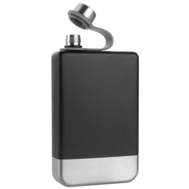 Logotrade promotional gift picture of: Hip flask set TAHAT Schwarzwolf