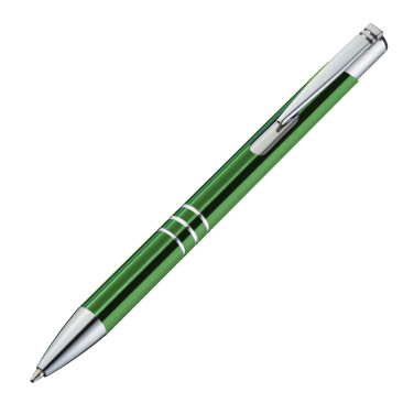 Logo trade promotional item photo of: Metal ballpen ASCOT