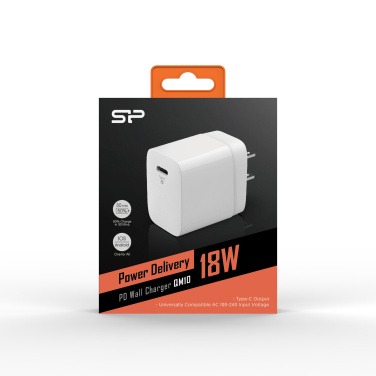 Logo trade corporate gifts image of: SILICON POWER BOOST CHARGER (US EU) QM10