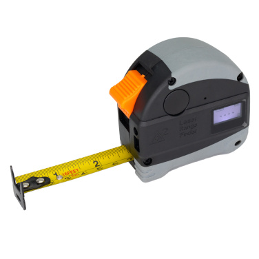 Logo trade promotional giveaways image of: Laser tape measure, RLM62001