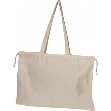 Logo trade promotional merchandise picture of: Organic cotton shopping bag IMOLA