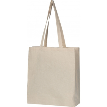 Logotrade promotional merchandise picture of: Organic cotton bag with bottom fold INNSBRUCK