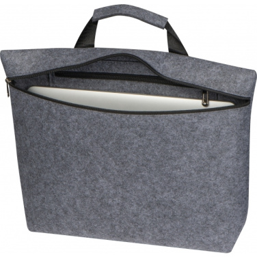 Logo trade advertising products image of: RPET Laptop Bag LUGANO