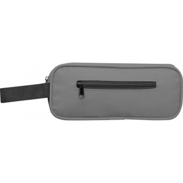 Logo trade promotional products image of: Toiletry bag RPET NEUCHATEL