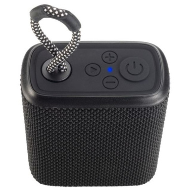 Logotrade promotional item image of: Waterproof bluetooth speaker HARDEOL Schwarzwolf