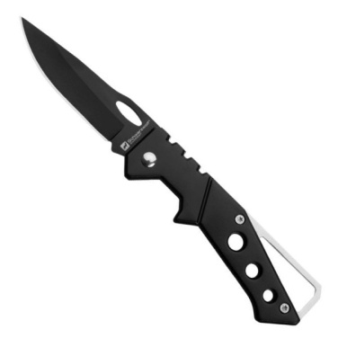 Logo trade promotional merchandise image of: Folding knife GEDIZ Schwarzwolf