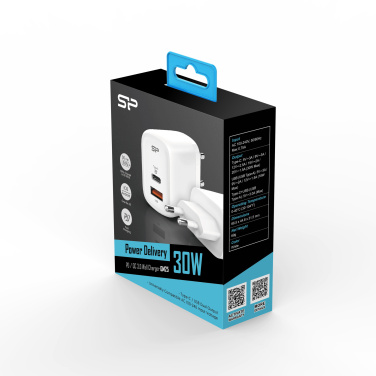 Logotrade promotional item picture of: SILICON POWER fast charger QM25