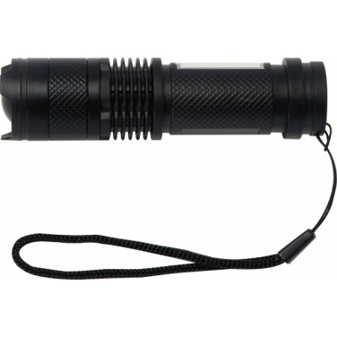 Logo trade promotional product photo of: Rechargeable flashlight AARHUS