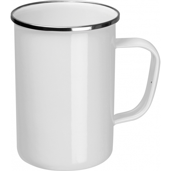 Logotrade promotional product picture of: Enamel cup Adelaine