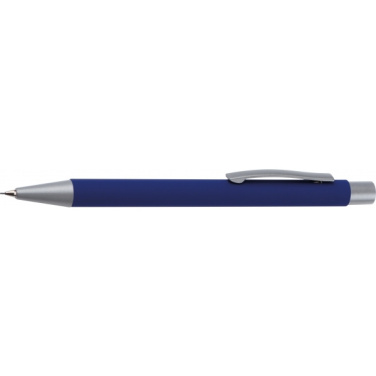 Logotrade promotional products photo of: Mechanical pencil soft touch ANCONA