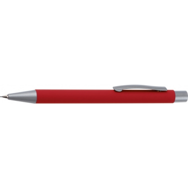 Logotrade promotional item picture of: Mechanical pencil soft touch ANCONA