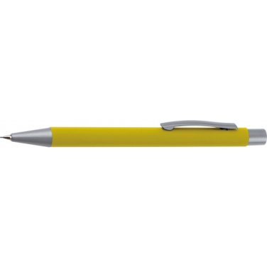 Logotrade promotional products photo of: Mechanical pencil soft touch ANCONA