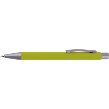 Logotrade promotional product picture of: Mechanical pencil soft touch ANCONA