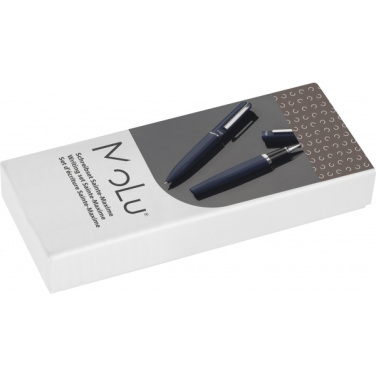 Logotrade corporate gift picture of: Writing set soft touch SAINTE MAXIME MoLu