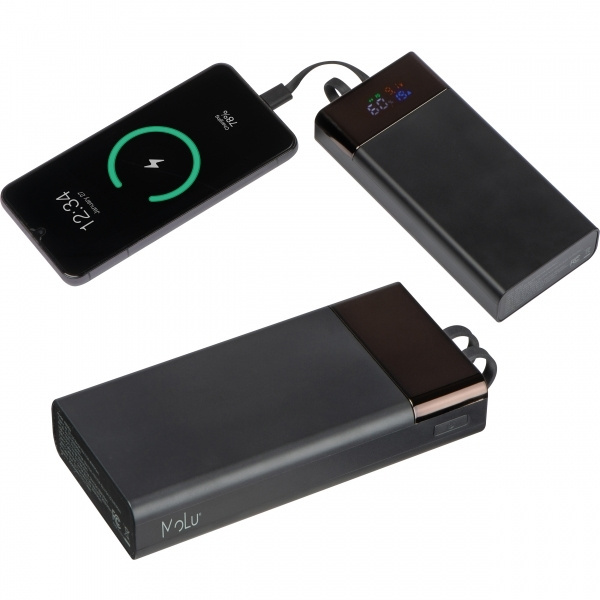 Logo trade promotional gifts image of: Power bank 20 000 mAh MARABELLA MoLu